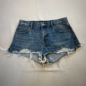 BARDOT DENIM Women’s Cut Off Denim Shorts, Size 30